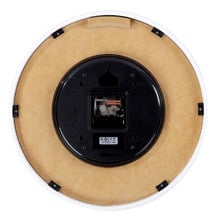 White Speckled Horatio Wall Clock
